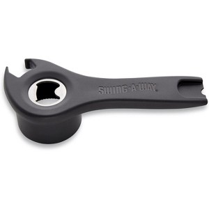 5-IN-1 Multi-Opener Tool Perfect for opening bottles, cans, and jars, Black - 1 of 3
