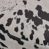 Kumasinova Unique Cow-Shaped Accent Ottoman for Living Room,Eye-Catching Polyester Fabric Accent Stool with Sturdy Tapered Legs,Home Decor - 4 of 4