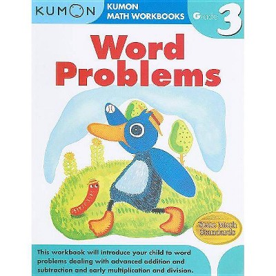 Word Problems, Grade 3 - (Kumon Math Workbooks) (Paperback)