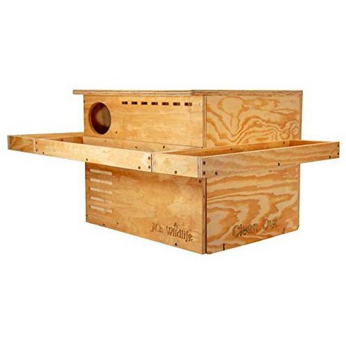 JCs Wildlife 3 Sided Platform Barn Owl Nesting Box - image 1 of 4