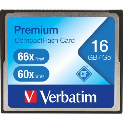 Verbatim Premium 16 GB CompactFlash (CF) Card