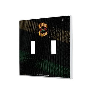 WWE Legends Steel Hidden-Screw Light Switch Plate for Double Toggle - 1 of 4