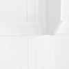 Kumasinova Elegant Hall Tree with Bench&Cushion,Functional Entryway Coat Rack with 3 Hooks,Modern Clothing Rack with Shelves for Living Spaces - 4 of 4