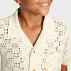Boys' Knit Button-Down and Cover-Up Top - art class™ - 3 of 3