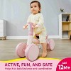 Baby Learning Toys Led Baby Balance Bike Toddler First Bike Pink  For Walk - 3 of 4