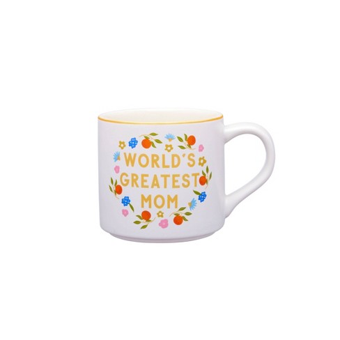 16oz Stoneware World's Greatest Mom Mug - Parker Lane