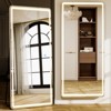 BEAUTYPEAK 60"x16" LED Full Length Mirror, Dimmable 3-Color, Floor/Wall Mounted Full Body Dressing Mirror for Bedroom, Living Room, Closet, White - 4 of 4