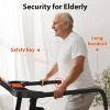 FYC Foldable Treadmill for Senior, 2 in 1 Folding Exercise Treadmill with Long Handrail, 300 lbs Capacity 0.5-6 MPH - 2 of 4