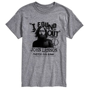 Men's John Lennon Found Out Short Sleeve Graphic T-Shirt
