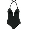 Women's Crochet Trim One Piece Swimsuit - LASCANA - 4 of 4