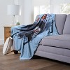 Disney Star Wars Ahsoka Twin Saber Brushstroke Silk Touch Throw Blanket 50x60 Inches - 3 of 3
