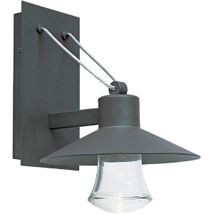 Maxim Civic 12 1/2" High Architectural Bronze LED Outdoor Wall Light - 1 of 1