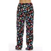 Just Love Womens  Print Plush Fleece Pajama Pants - 3 of 3