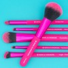 MODA Brush Total Face 7pc Travel Sized Flip Kit Makeup Brush Set, Includes Powder, Foundation, and Smoky Eye Makeup Brushes - 3 of 4