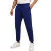 Men's Athletic Jogger Pants, Elastic Waistband with Drawstring, Tapered Leg Sweatpants for Workout & Casual Wear - 2 of 4