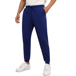 Men's Ecosmart Jogger Sweatpants, Men's Midweight Fleece Lounge Pants - 1 of 4