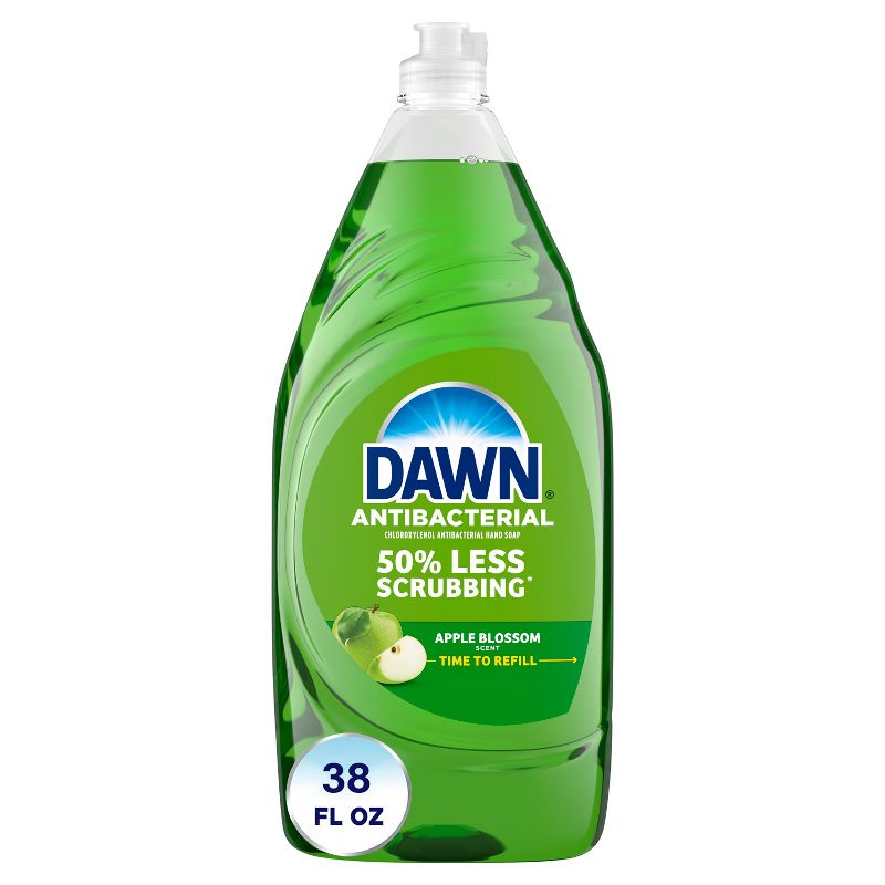 Dawn Apple Blossom Scent Ultra Antibacterial Dishwashing Liquid Dish Soap, 1 of 14