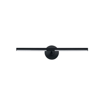 ET2 Lighting Dorian 1 - Light Wall Light in  Black