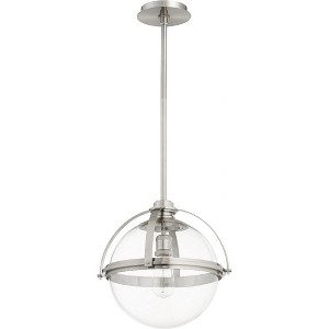 Quorum Lighting Meridian 1 - Light Pendant in  Satin Nickel - 1 of 3