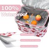 Tirrinia Large Insulated Picnic Basket, 34L Water Resistant & Leakproof Collapsible Portable Cooler Basket Set, with Free Foldable Grocery Bag - 4 of 4