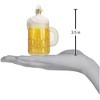 Old World Christmas Glass Blown Ornament for Christmas Tree, Mug of Beer - 3 of 3
