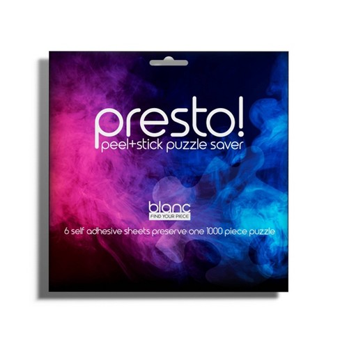 The Original and Still the Best Way to... Peel & Stick Saver Puzzle Presto 