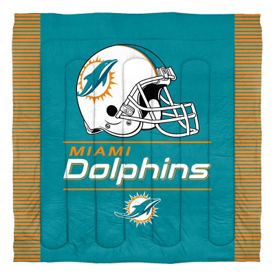 Nfl Miami Dolphins Northwest Draft Full, Miami Dolphins King Size Bedding