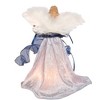 Kurt Adler 12-Inch UL 10-Light Delft Blue with Gold Angel Tree Topper - 4 of 4