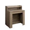Lirago Modern Extendable Rectangular Dining Table with Storage 36.8"H x 10.63"D x 36.61"W - 3 of 4