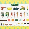 Garvee 3-in-1 Kids Tool Bench Set--Rocking Toy, Pretend Play Toy  with 254pcs Realistic Accessories - 4 of 4