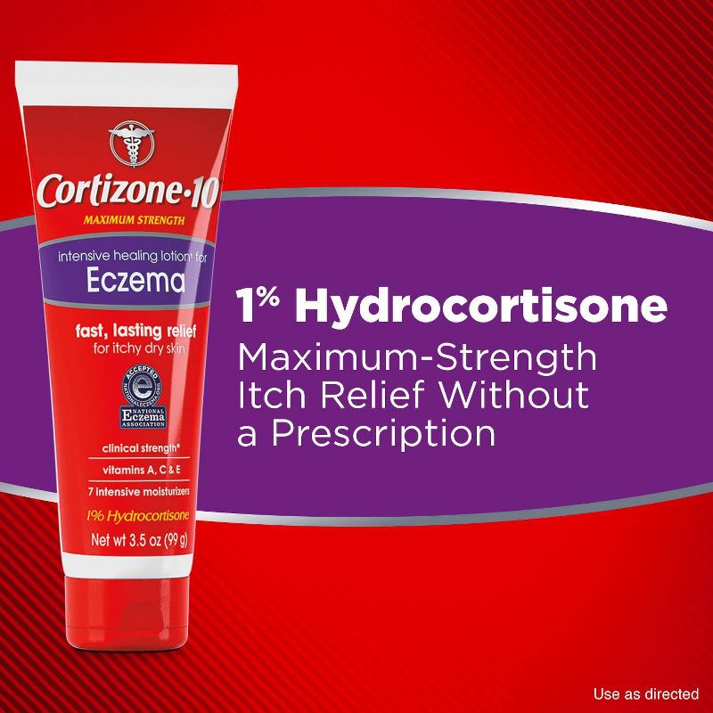 Cortizone 10 Intensive Healing Lotion for Eczema Itchy and Dry Skin - 3.5oz, 5 of 11