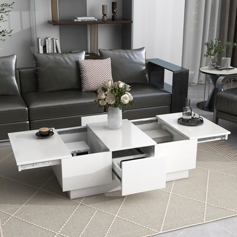 Target coffee table store with storage