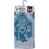 Decorative Towel And To All A Good Night Jacquard 100% Cotton  Santa 103816 28.0 Inch And To All A Good Night Jacquard 100% Cotton  Santa Kitchen - 2 of 3