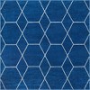 Unique Loom Trellis Frieze Geometric Trellis Indoor Woven Area Rug - 2 of 4