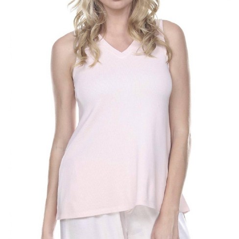 Women's Cindy Rib V-Neck Swing Tank - PJ Harlow - image 1 of 2