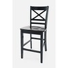Jofran, Asbury Park Solid Acacia Farmhouse X Back Stool (Set of 2) - 2 of 4