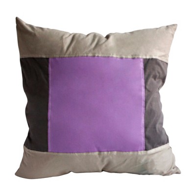 Slickblue Contemporary Design Knitted Fabric Throw Pillow Cushion 19.7"x19.7" - Down Alternative, 4 Options Available