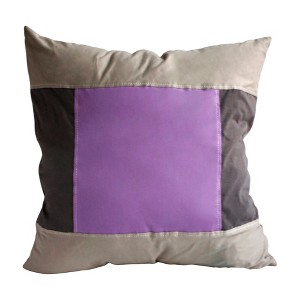 Slickblue Contemporary Design Knitted Fabric Throw Pillow Cushion 19.7"x19.7" - Down Alternative, 4 Options Available - 1 of 4