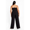 Women's Plus Size Alexis Corset - black | CITY CHIC - 3 of 4