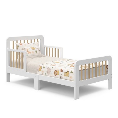 Storkcraft Pasadena Toddler Bed - White/Driftwood