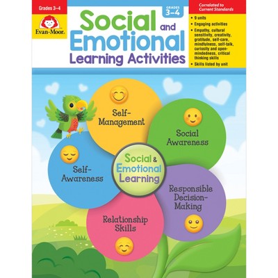 Evan-Moor Educational Publishers Social and Emotional Learning Activities, Grades 3-4