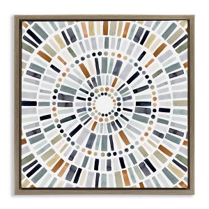 Stupell Industries Abstract Rustic Mosaic Circle, 25" x 25" - 1 of 4