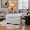 MAYEERTY Multi-Functional Storage Stool, Seating & Storage in One, Living Room Entryway - 3 of 4