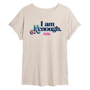 Women's - Barbie - I Am Kenough Oversized Graphic T-Shirt - 1 of 4
