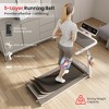 Superfit 3HP Running Machine Folding Treadmill Adjustable Height APP Control Table Board - image 3 of 4