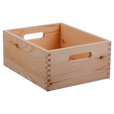 small wooden crates with lids