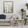Stupell Industries Looming Birch Forest Floating Frame Canvas Art - 3 of 4