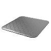 O'Creme Silver Scalloped Corrugated Square Cake Board, 8", Pack of 10 - 3 of 3