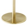 Modway Viva Round White Marble Side Table - 4 of 4