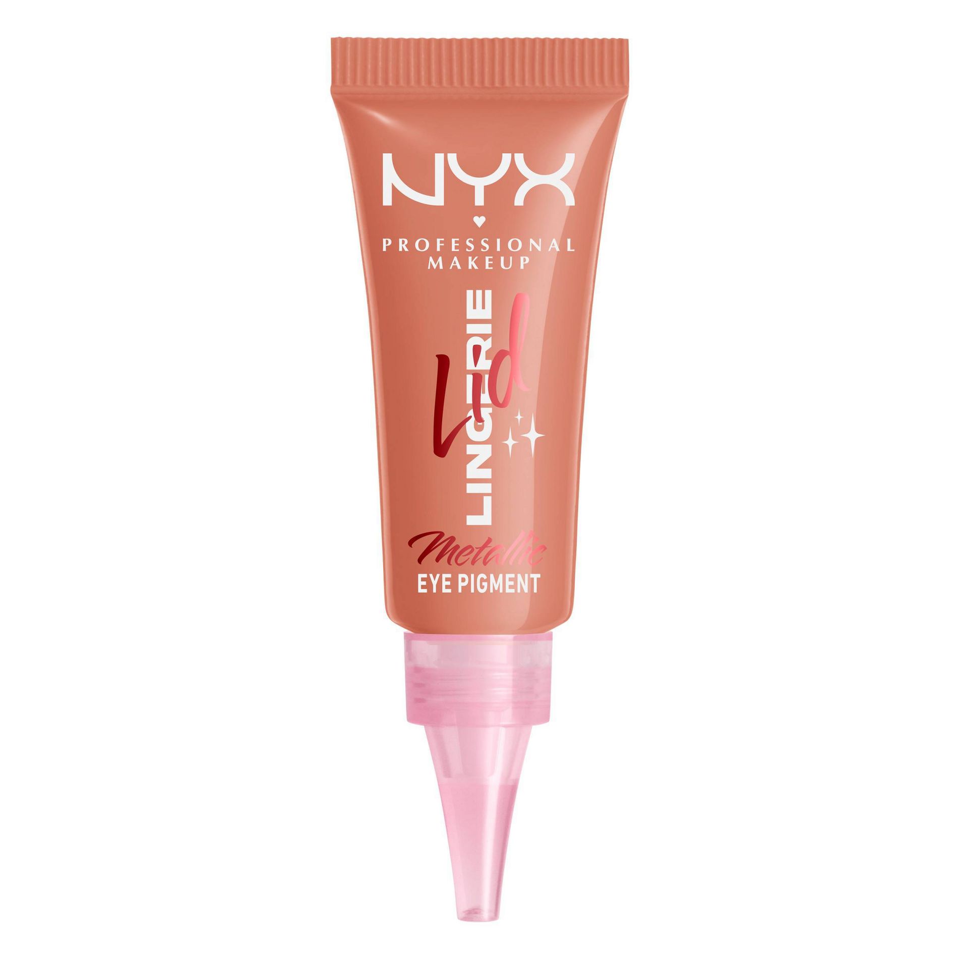 NYX Professional Makeup Lid Lingerie Cream Eye Pigment, 24H Smudge-Proof Cream Eyeshadow - 0.2 fl oz